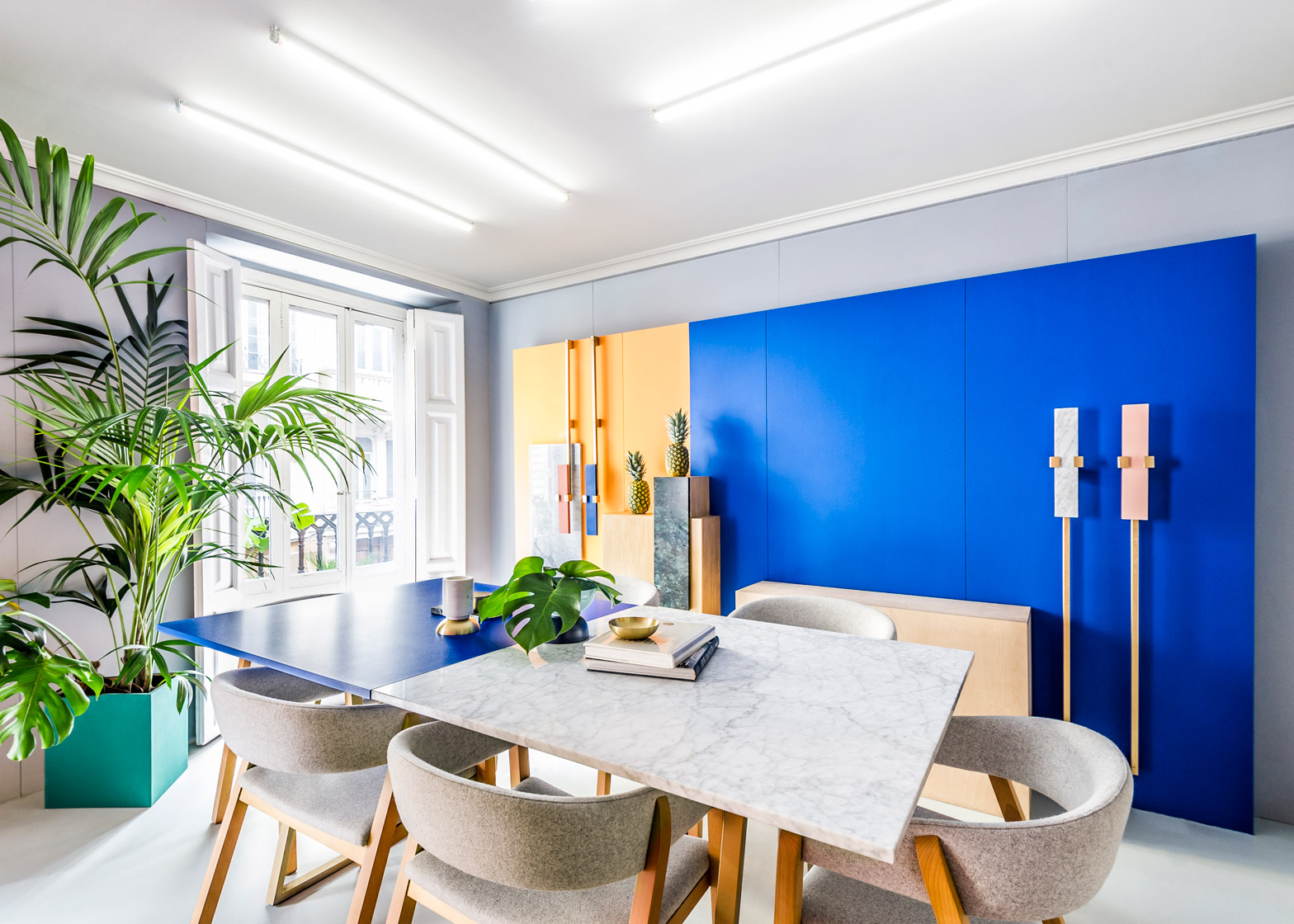 Fashion Meets Interior Design: Color block Furniture