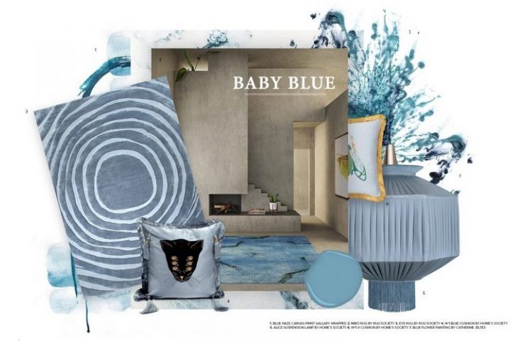 Baby Blue Color Trend