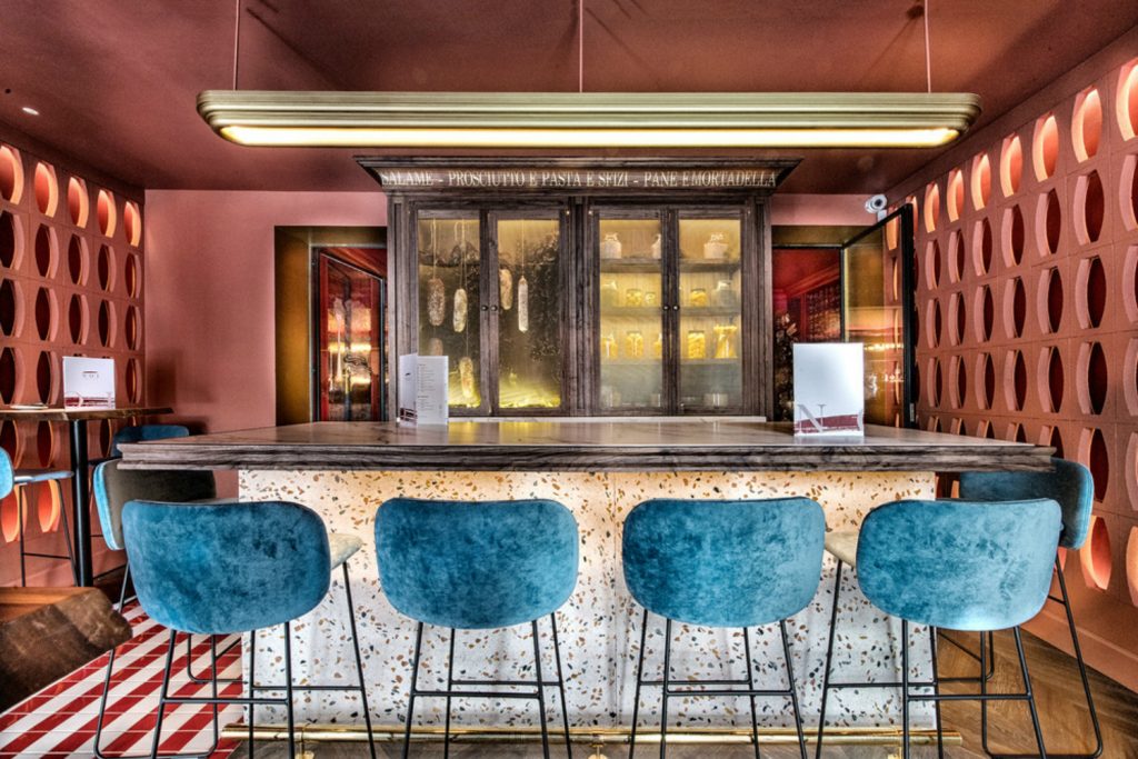 Discover Noi Italian A Restaurant Made Of Terracotta Terrazzo Trend